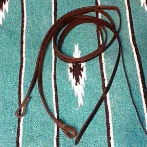 Leather Split Reins (Headstall&bit sold separate)
